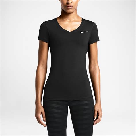 nike pro v neck damen|Women's Nike Pro S/S V.